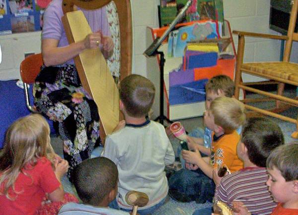 Harp Therapy in Schools